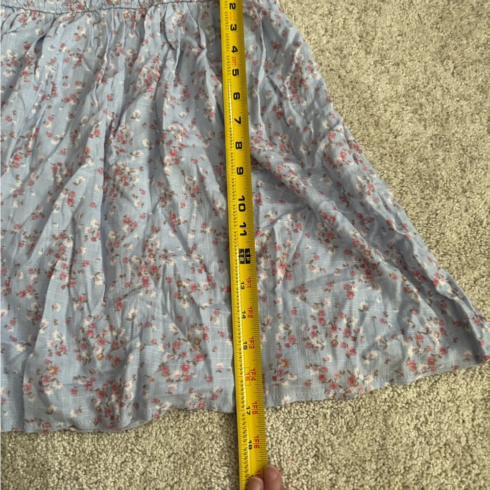 Altar'd State Light Blue Floral Babydoll Dress - Picture 5 of 10
